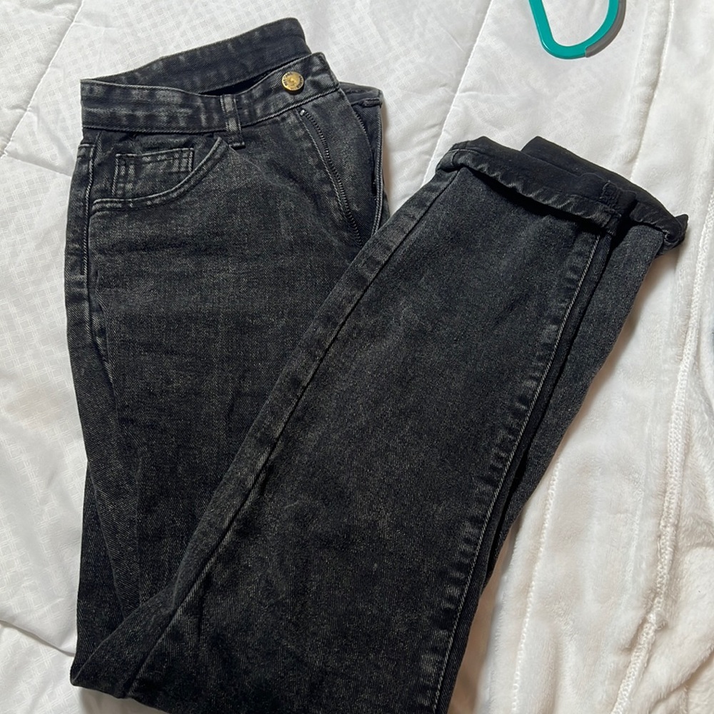 black jeans